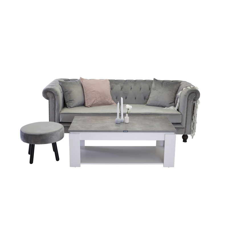 Neill Velvet Living Room Set