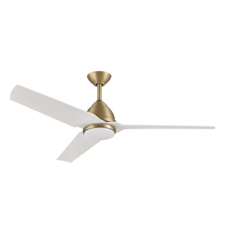Ventilateur de plafond 54 po Java, Blanc