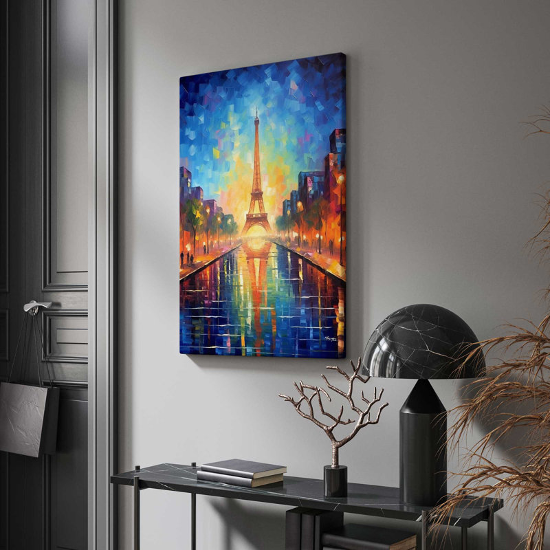 Tour Eiffel, un point de repère de Paris, H 30 po x l 18 po x P 1 po