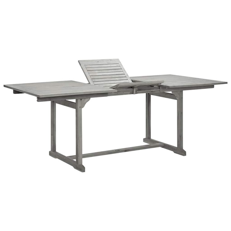 Rectangular Outdoor , in. W in. D, 39.4" W x 63" L x 29.5" H, Gray