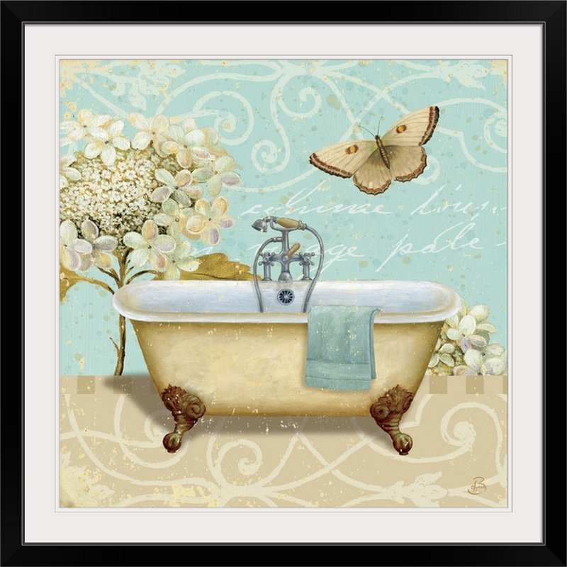 «Light Breeze Bath I» par Daphne Brissonnet, impression, H 35 po x l 35 po x P 1,5 po, Toile
