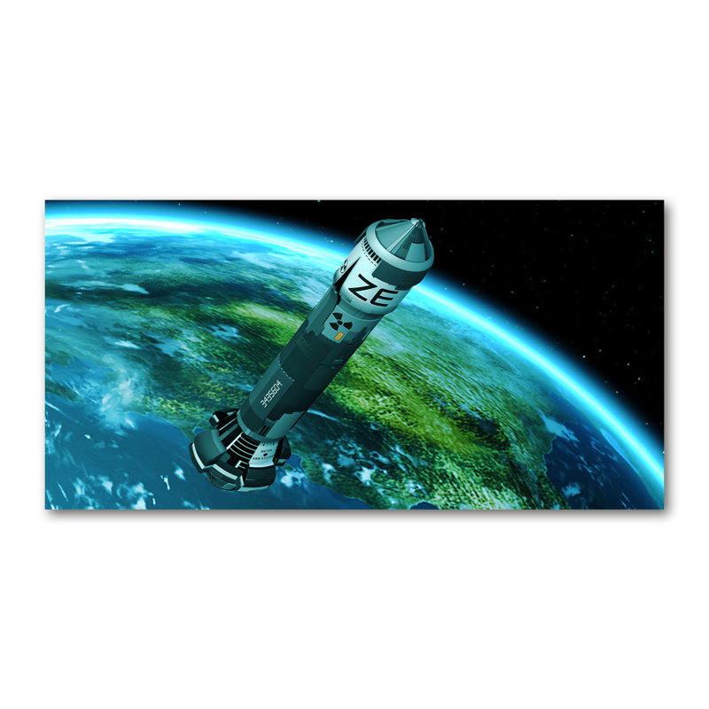 Nuclear Missile - Print on Canvas