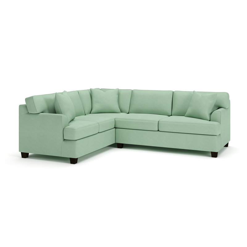 Canapé modulaire Conradina, Toile Spray Bayou, Orienté à gauche (vu de face)