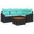 Coussin bleu / cadre noir est en rupture de stock