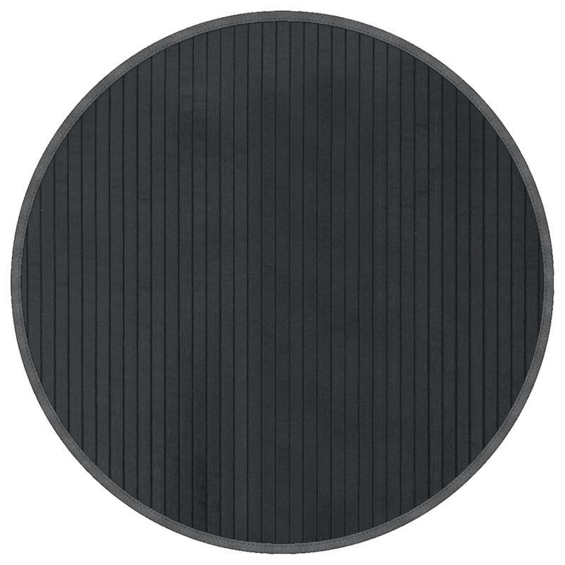 Arazia Solid Colour Area Rug, Round 60cm