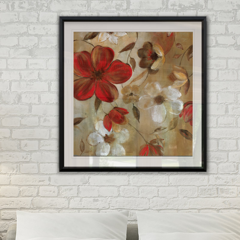 «Ready for Red I», reproduction encadrée, H 30,5 po x l 30,5 po x P 1,5 po