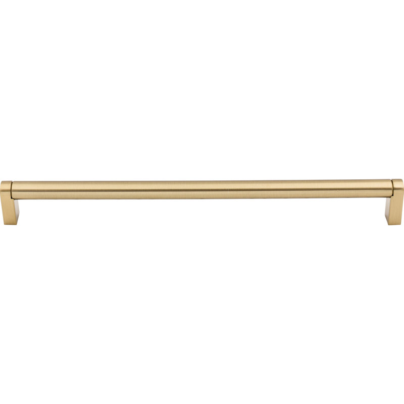 Honey Bronze Modern Bar Pull with Mounting Hardware