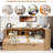 Modern Daybed With Trundle, Storage Cabinets And Usb Ports-144506761