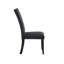 CHAISES NOIR JHOANNA (ENSEMBLE DE 2)