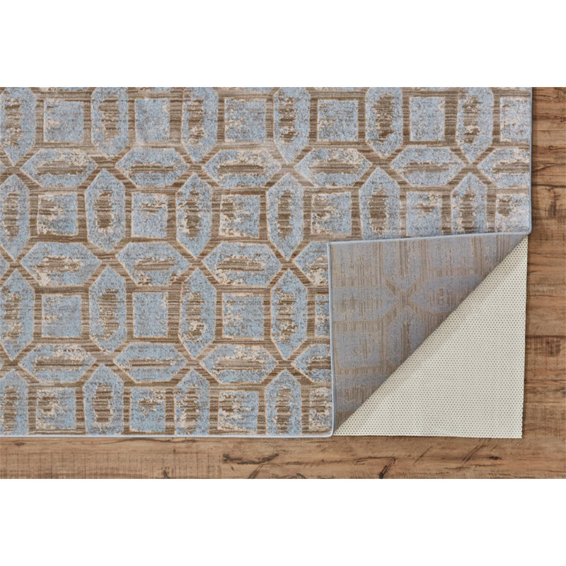 Shahid Geometric Indoor Rug, Rectangle 2'2" x 4'