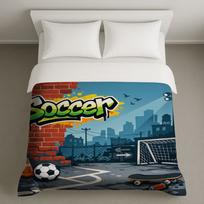 Housses de couette Urban Soccer Scene