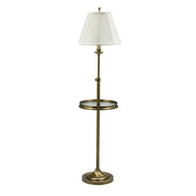 Club Tray Table Floor Lamp