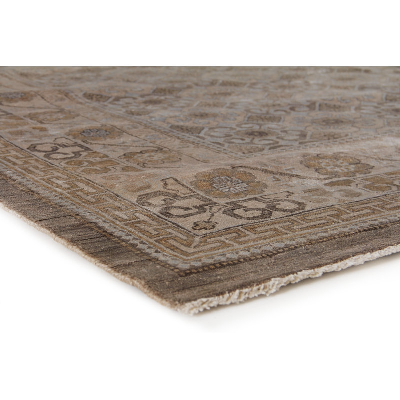 Fine Khotan Oriental Area Rug, Rectangle 14' x 18'