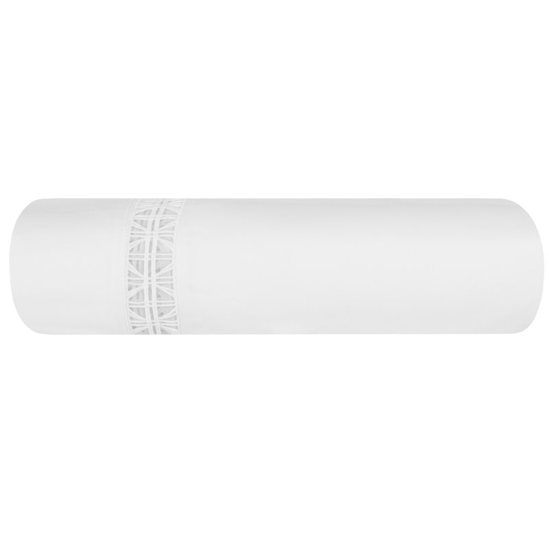 Sloan 100% Cotton Percale Sheet Set, white, Queen
