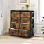 8-Drawer 86Cm W Chest Of Drawers with Side Pockets-1753949619