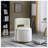 Chaeli Velvet Swivel Barrel Chair-1551897560