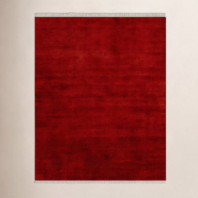 Clio Hand-Loomed Beige Wool Rug
