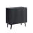 31 Fluted Accent Cabinet | Charcoal Gray Storage Console | Gift Idea-379860494