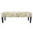 Idell Cotton Upholstered Bench-53945433