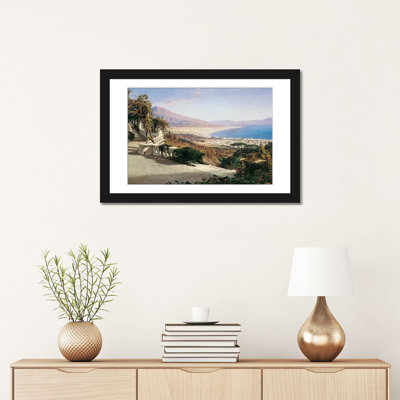 « a view of the bay of naples » par william wyld, impression sur toile