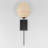 Christner 25.75'' H 1-Light Steel Wallchiere