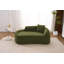 Chaise longue longue à compression avec méridienne intérieure en chenille moderne