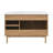 Classe 48 In. Brown Oak, Double Basin Bathroom Vanity With Black, 3-Hole Ceramic Sink Top-102694124-102694125
