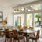 Micajah 6 - Light Shaded Wagon Wheel LED Chandelier