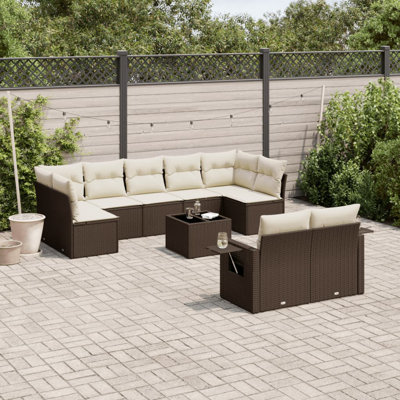 Ensemble de canapé de jardin Vidaxl