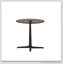 Table de bout avec plateau en verre et table d'appoint - Grande table de chevet moderne en métal