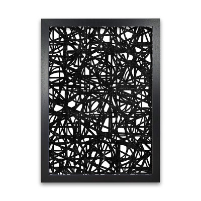 Black Graphic Original - Print