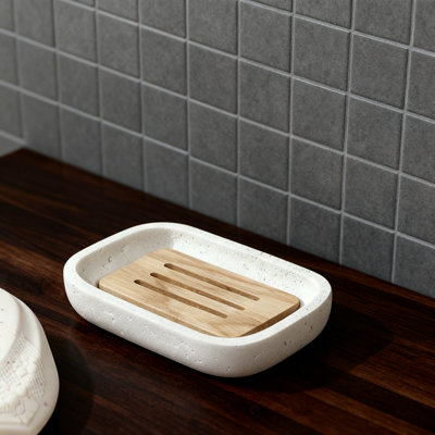 Porte-savon à double couche, 1 pièce