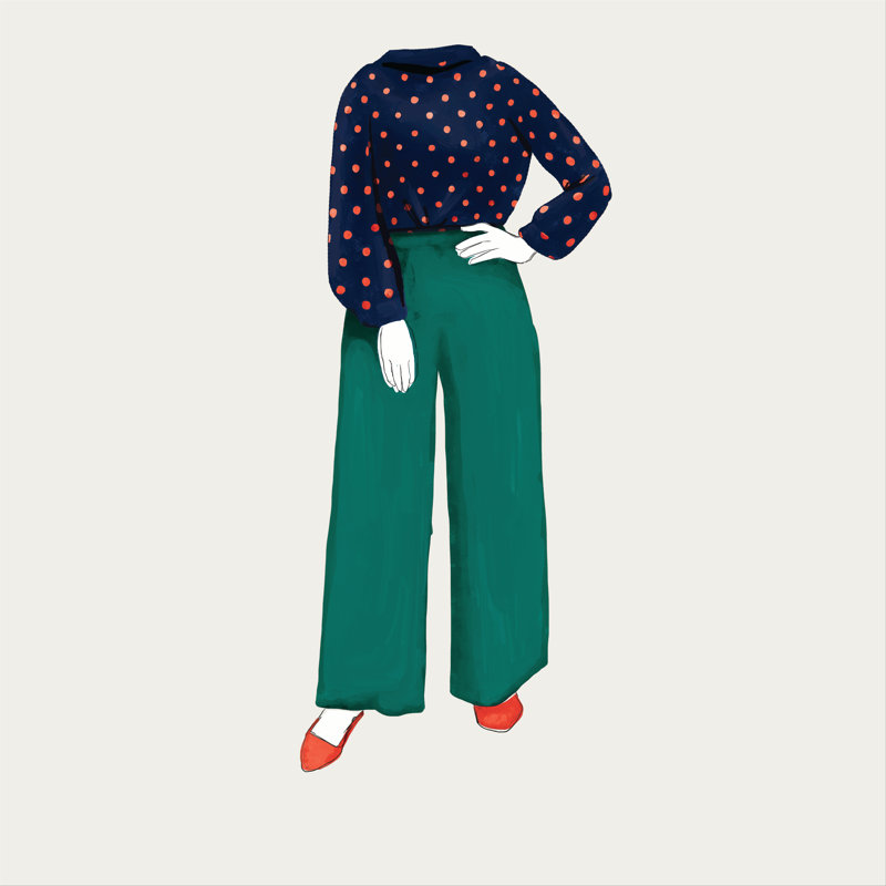 Fashion Fashion - impression sur toile tendue, H 30 po x l 30 po