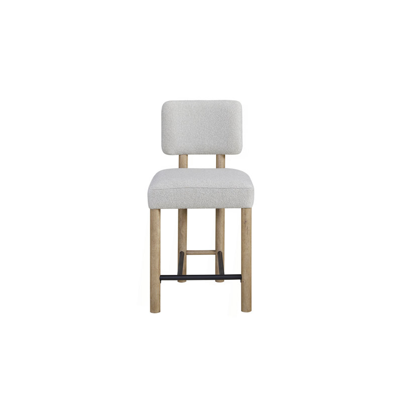Tabouret de comptoir rembourré (ensemble de 2)