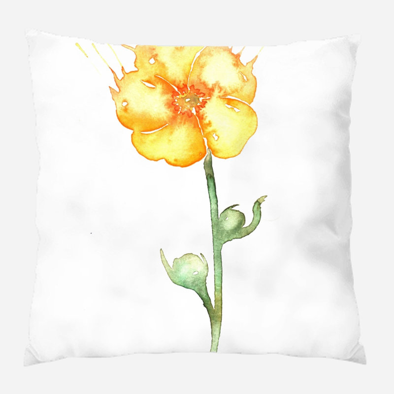 Housse de coussin d'extérieur carré Duckworth, Microsuède, Intérieur