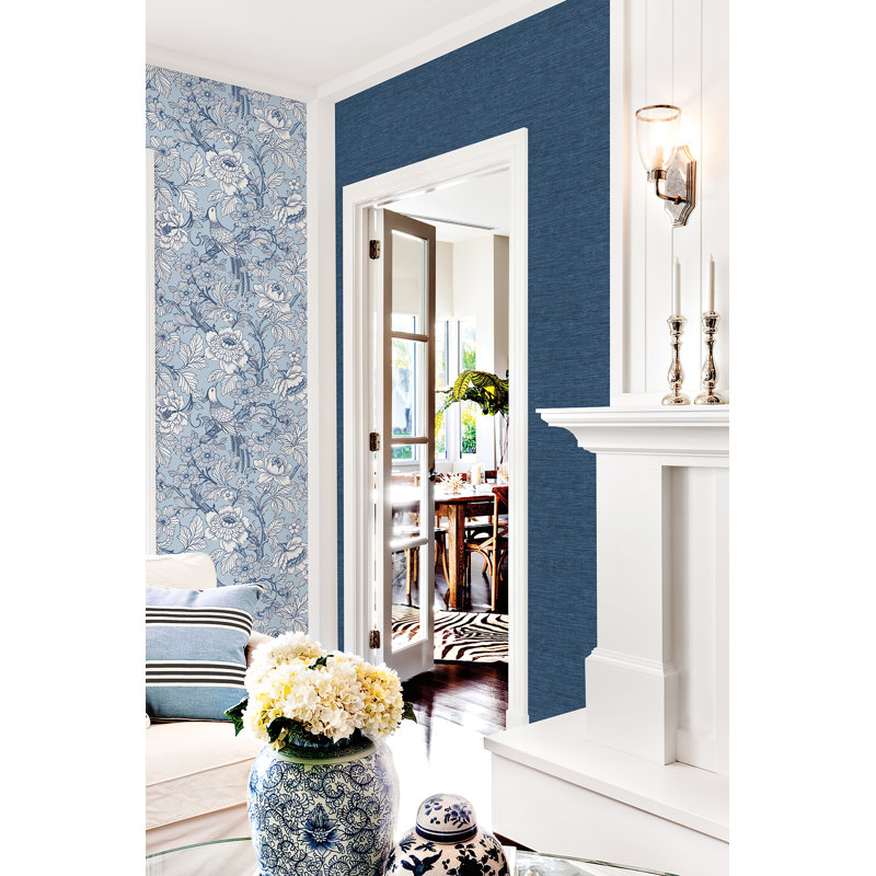 Gateshead Wallpaper Roll, Blush, 27' L x 27" W