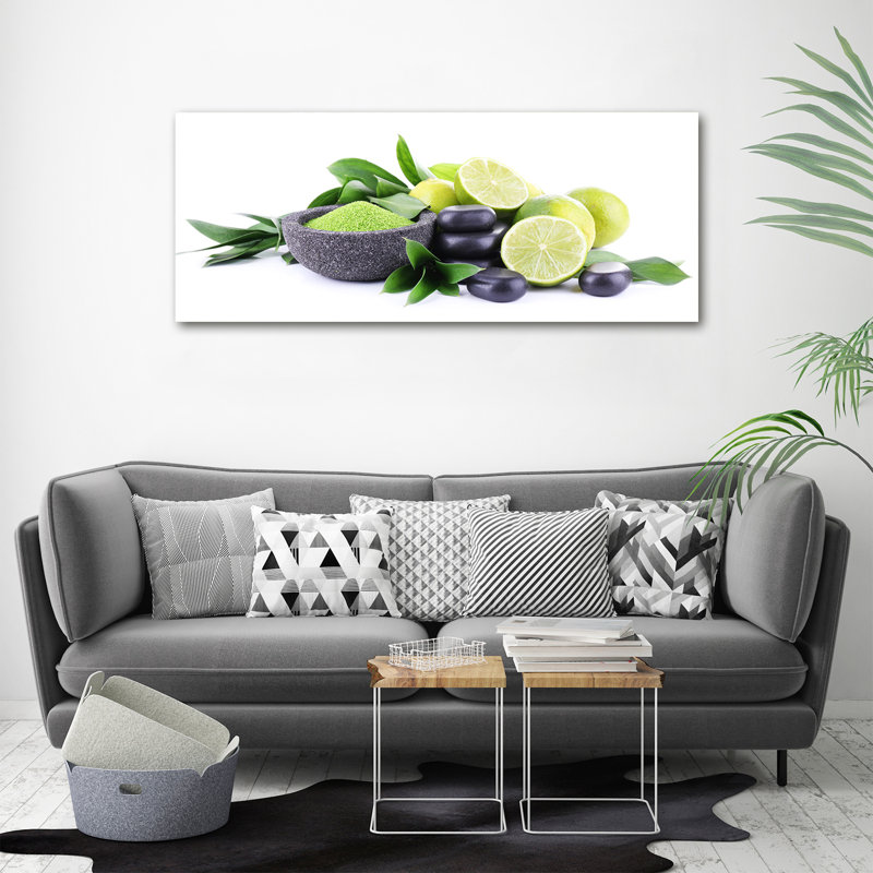 Limes And Stones - Wrapped Canvas Print