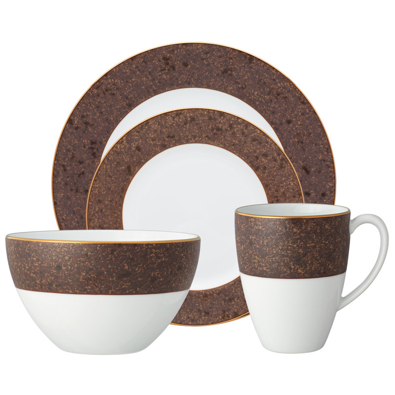 Couvert individuel 4 pièces Noritake Tozan