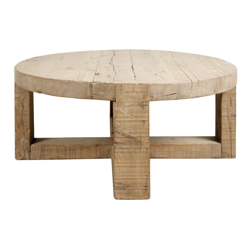 Single Coffee Table, 16" H x 50" L x 50" W