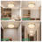 LED Flush Mount Ceiling Light with Glass-163543150