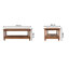 Spindle Coffee Table with Open Shelf