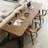Nut-brown Rectangular Solid Wood writing desk-1104415567