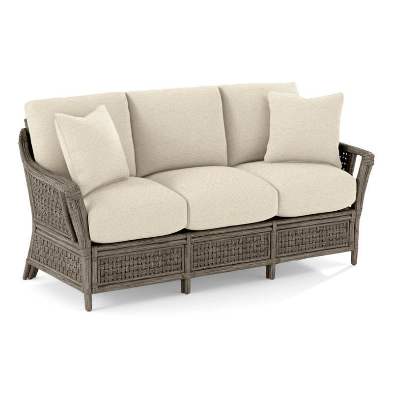 Boca Sofa, Stone Hearth, Frond Blue
