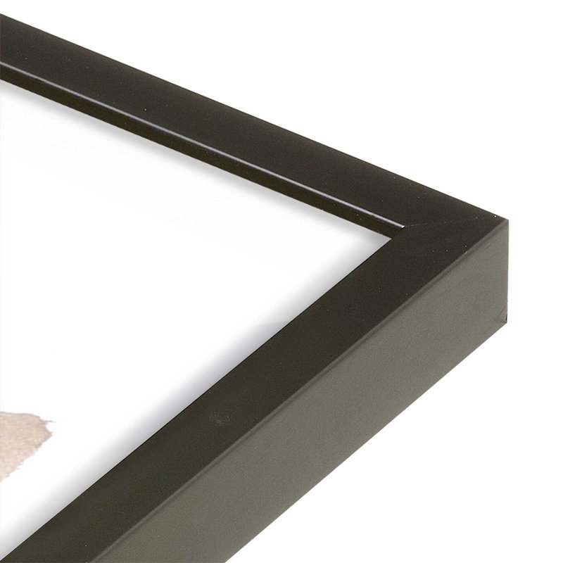 «Fragments of Light III», reproduction, H 11 po x l 9 po, Encadrement ouvert, noir satiné