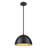 Alyvia 12 inch Matte Black 1 Light Pendant-123223086