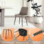 Chaises de salle à manger en cuir, chaises de cuisine en similicuir de style Mid-Century-9896388-9896393