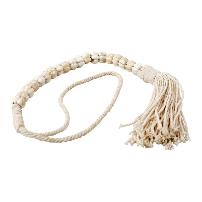 2' White Tassel Novelty Garland