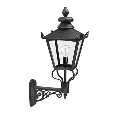 Verbrande Black 80cm H Outdoor Wall Lantern