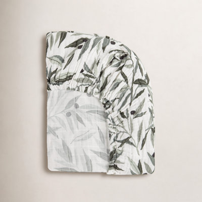 Olive Branches Bassinet Sheet
