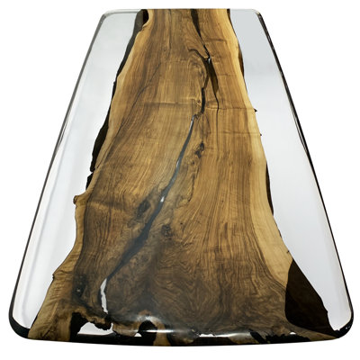 Carna Walnut Wood Dining Table